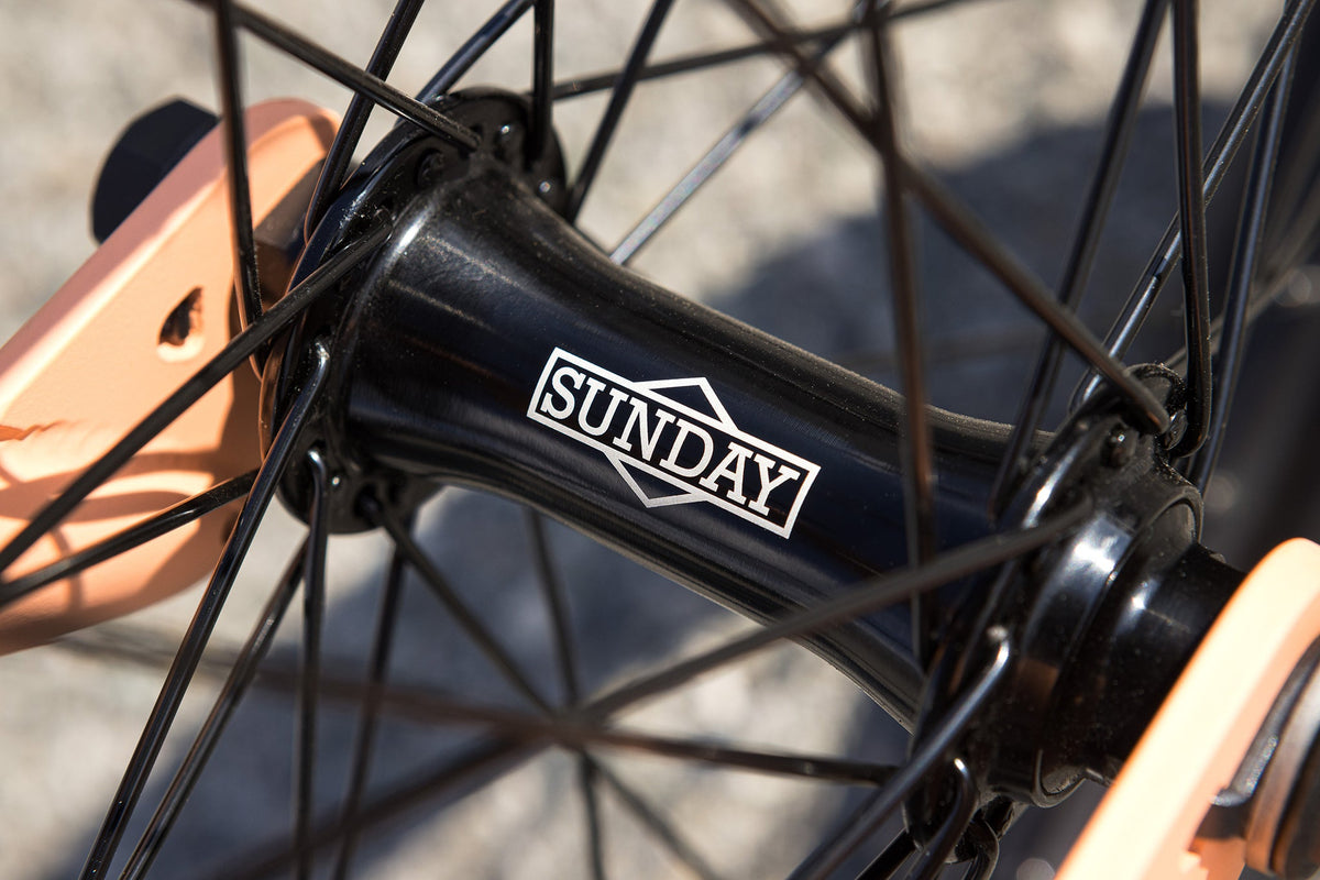 Sunday Street Sweeper (FC) Jake Seeley Signature 20.75″ Complete BMX Bike - Matte Peach (RHD)
