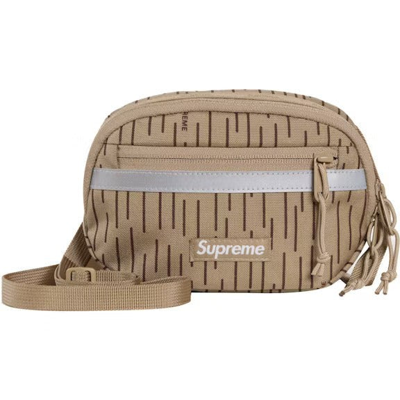 Supreme Mini Side Bag Tan Raindrop