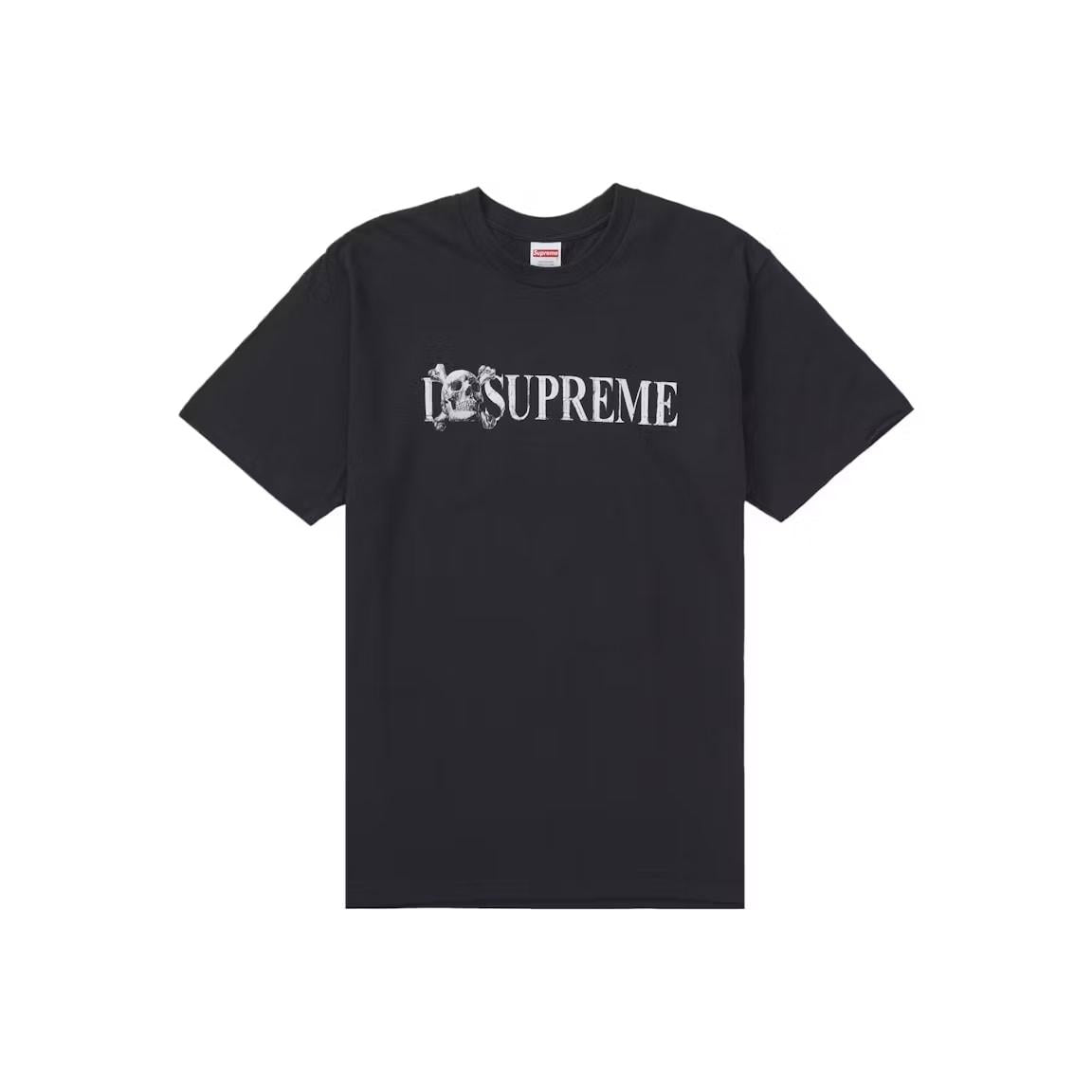 Supreme Skull Tee Black
