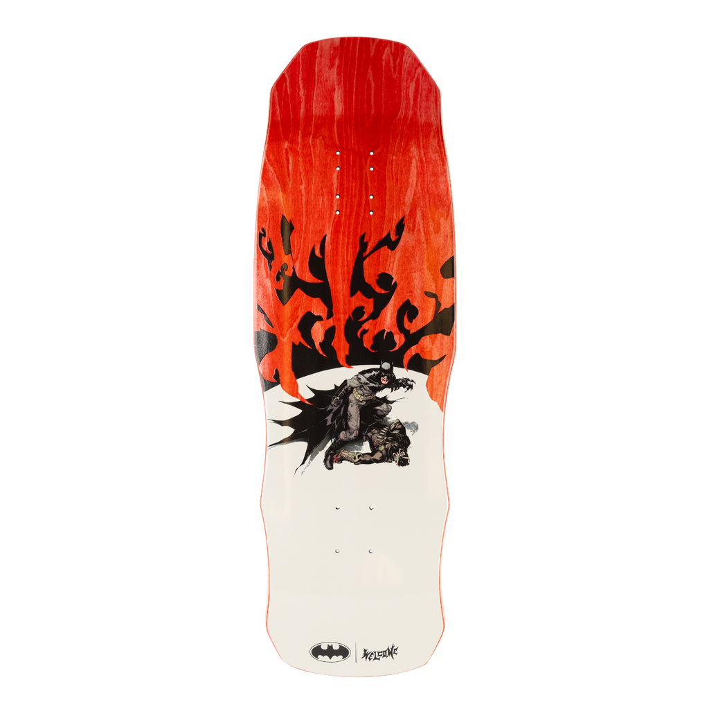 Welcome x Batman Talons on Dark Lord Deck - 9.75″ Red/Black Dip
