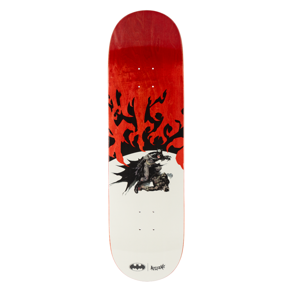 Welcome x Batman Talons on Popsicle Deck - 9.0″ Red/Black Dip