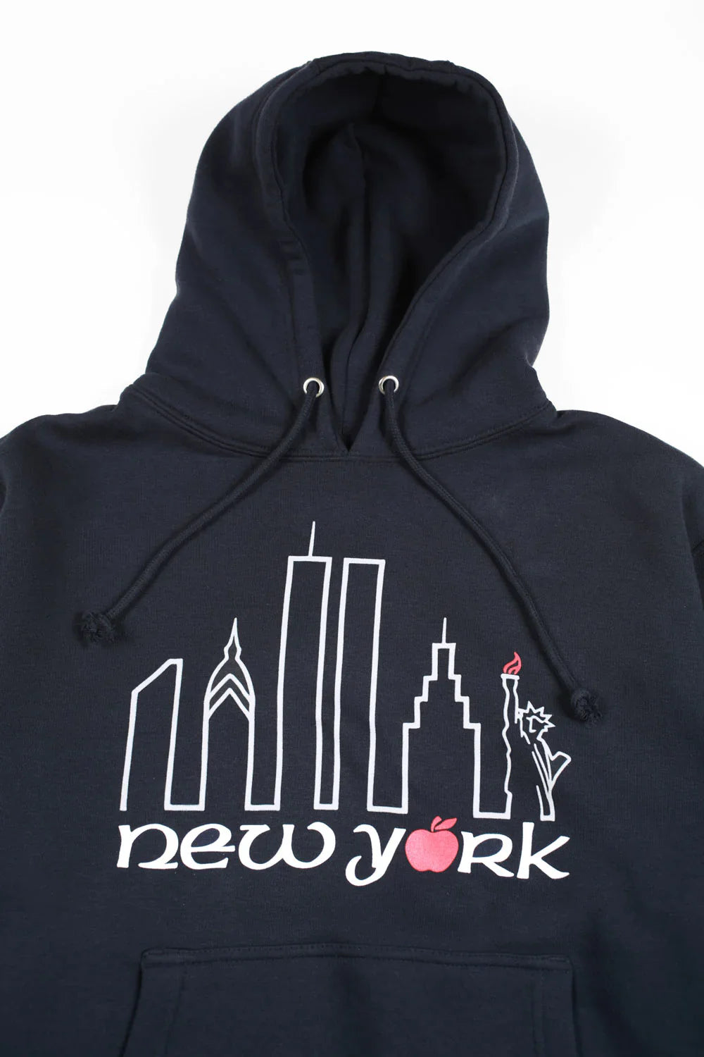 Theories Big Apple Navy Hooded Sweatshirt