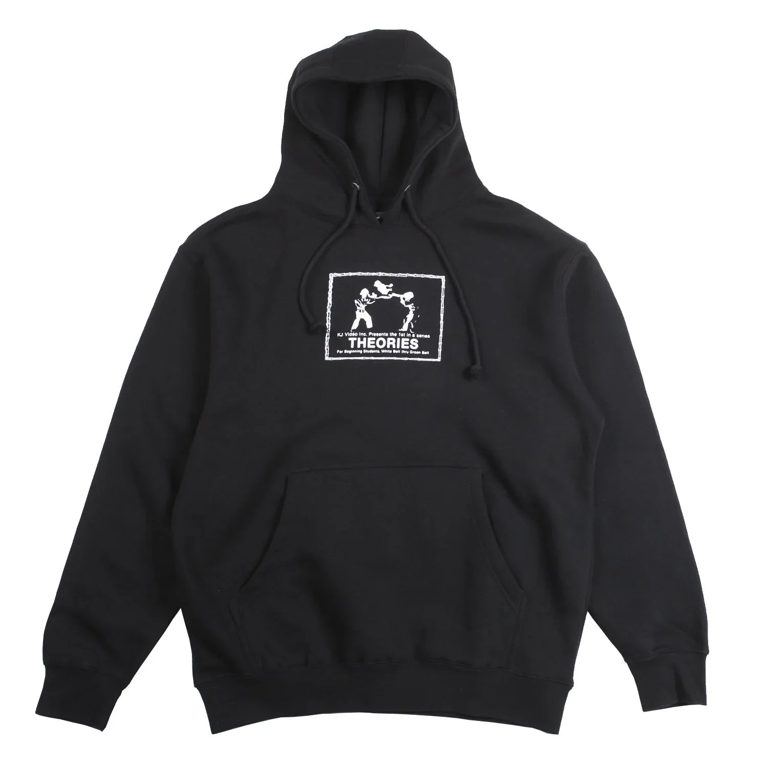 Theories Kumite Black Hooded Sweatshirt