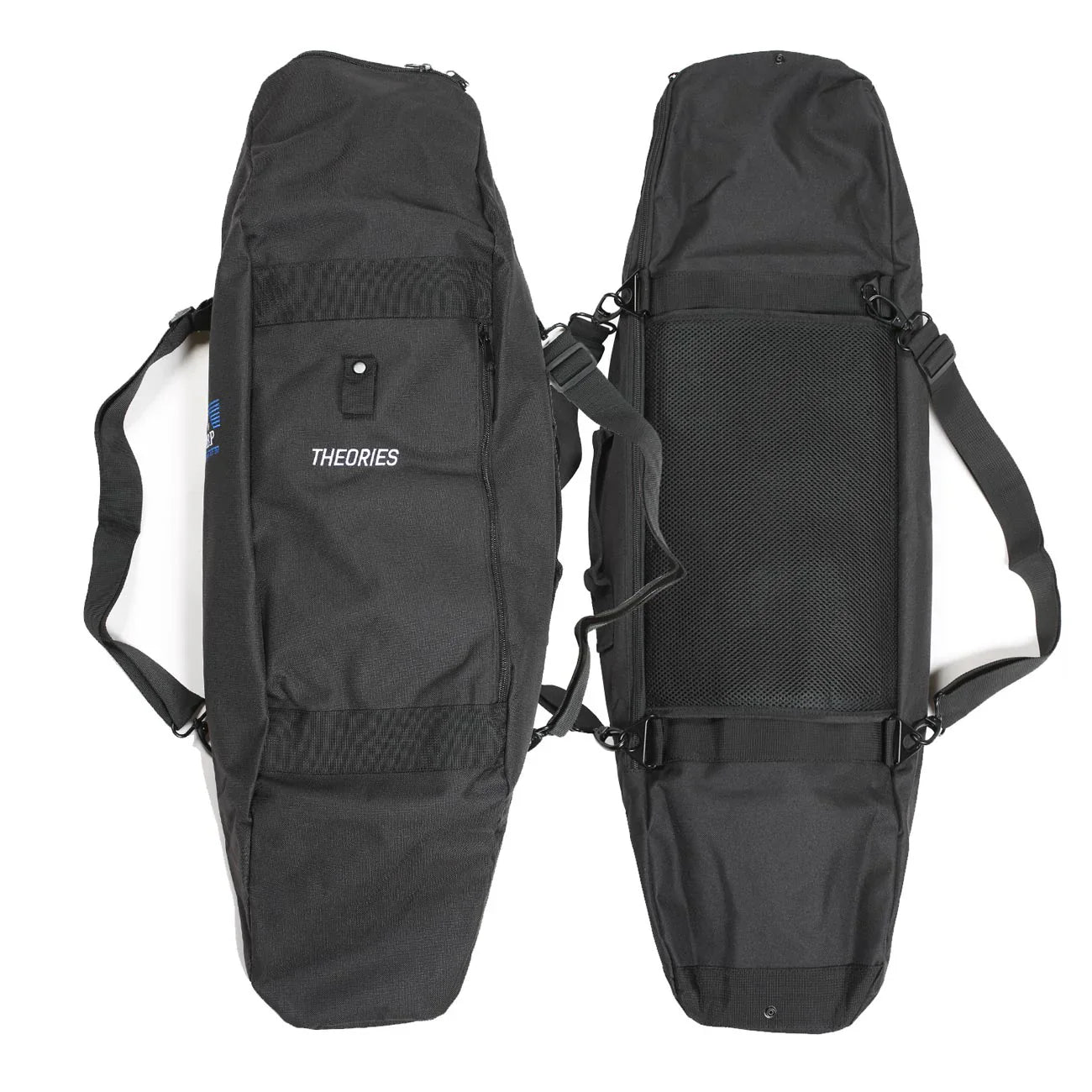 Theories x Pitbull Propaganda 3 Way Black Skateboard Backpack Duffel