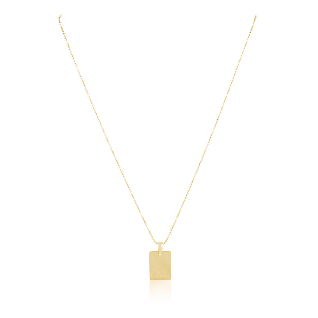 The World Is Yours Necklace