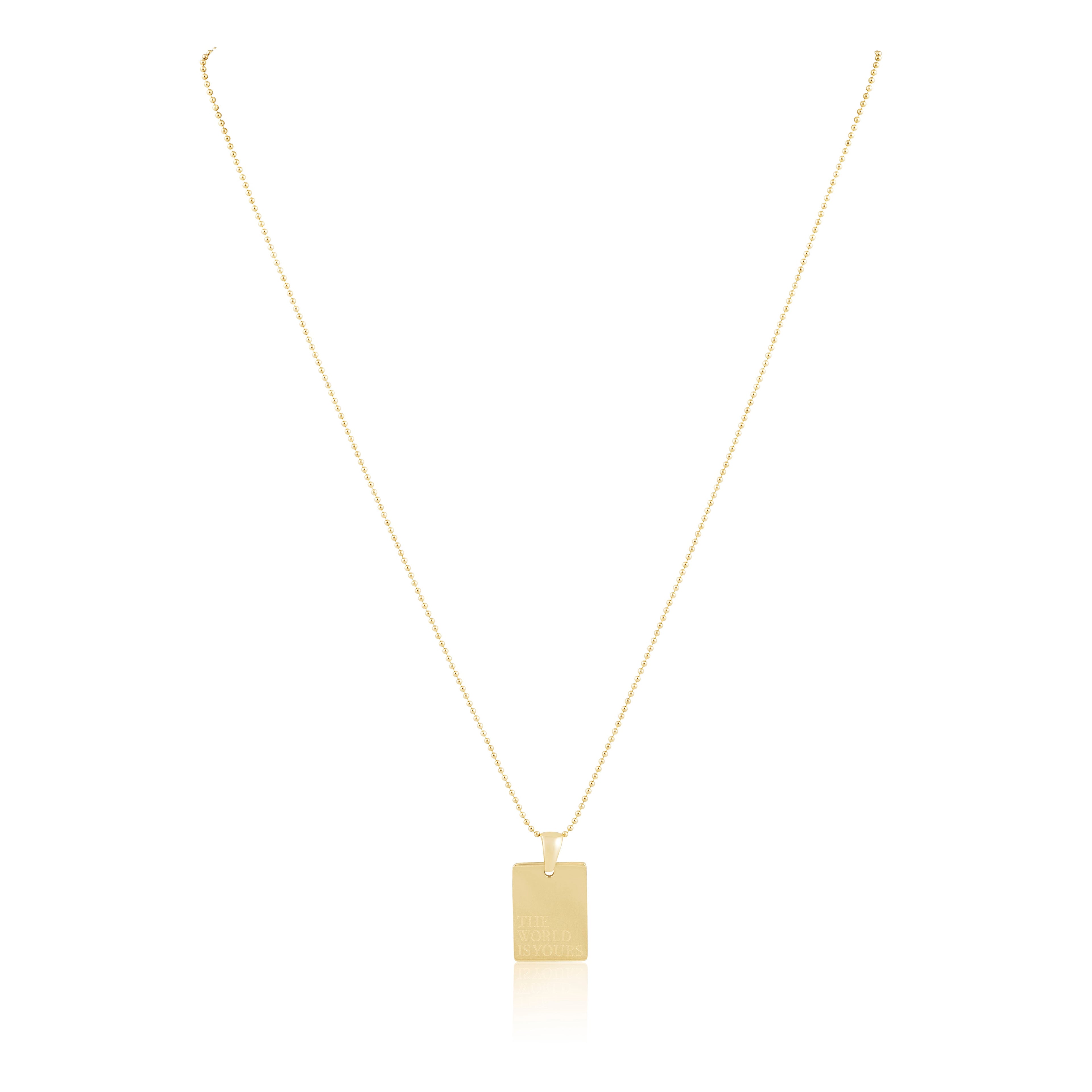 The World Is Yours Necklace