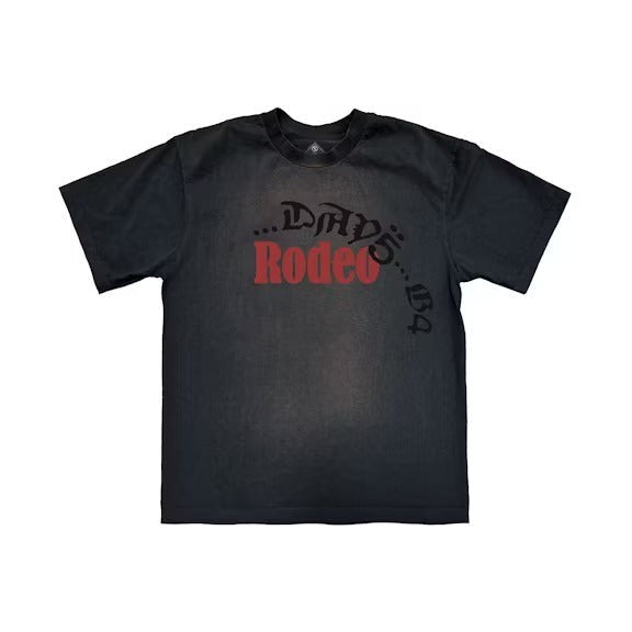 Travis Scott Cactus Jack x Sp5der Days Before Rodeo I Tee Black