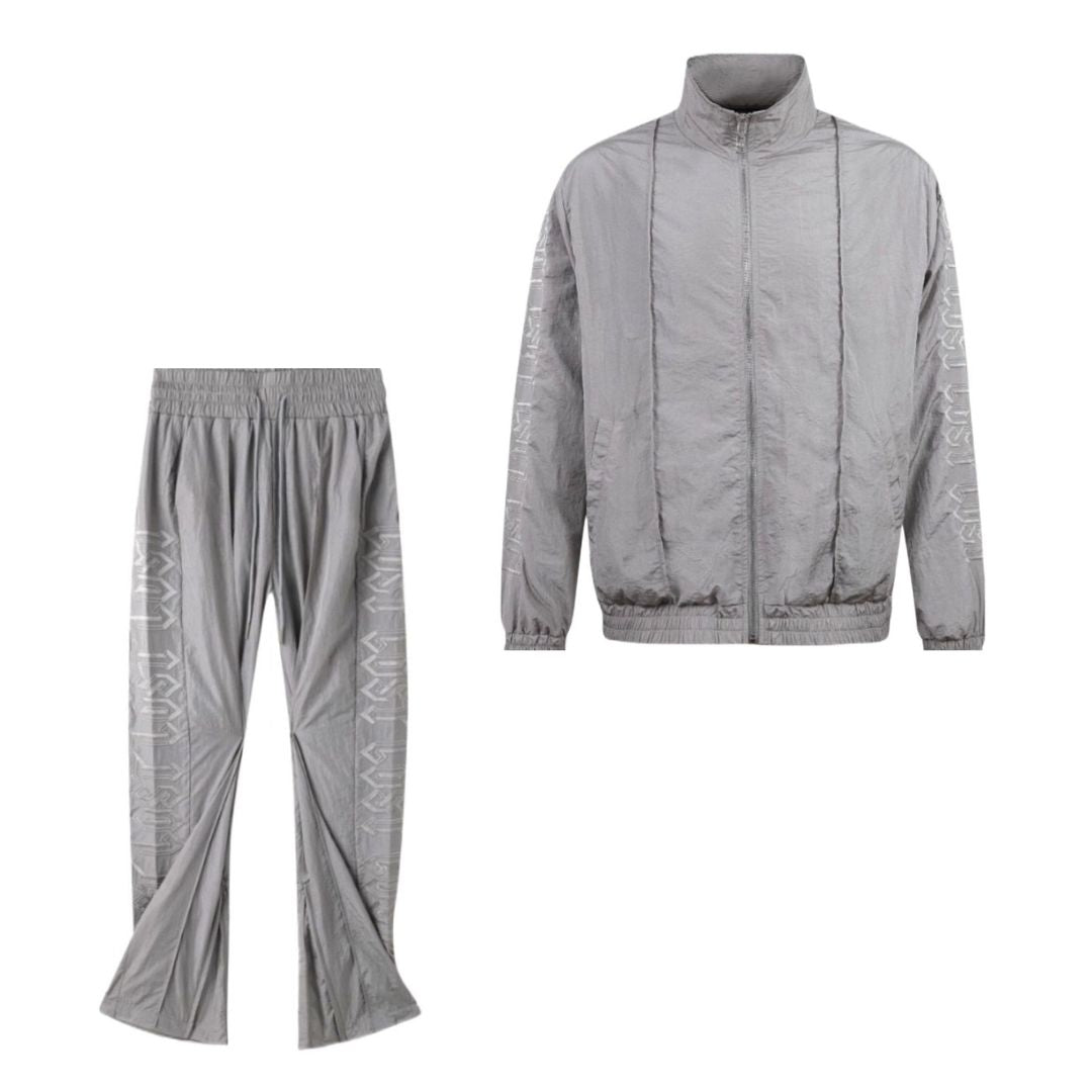 LOST Intricacy Grey Track Jacket And Track Pants (Full Set)