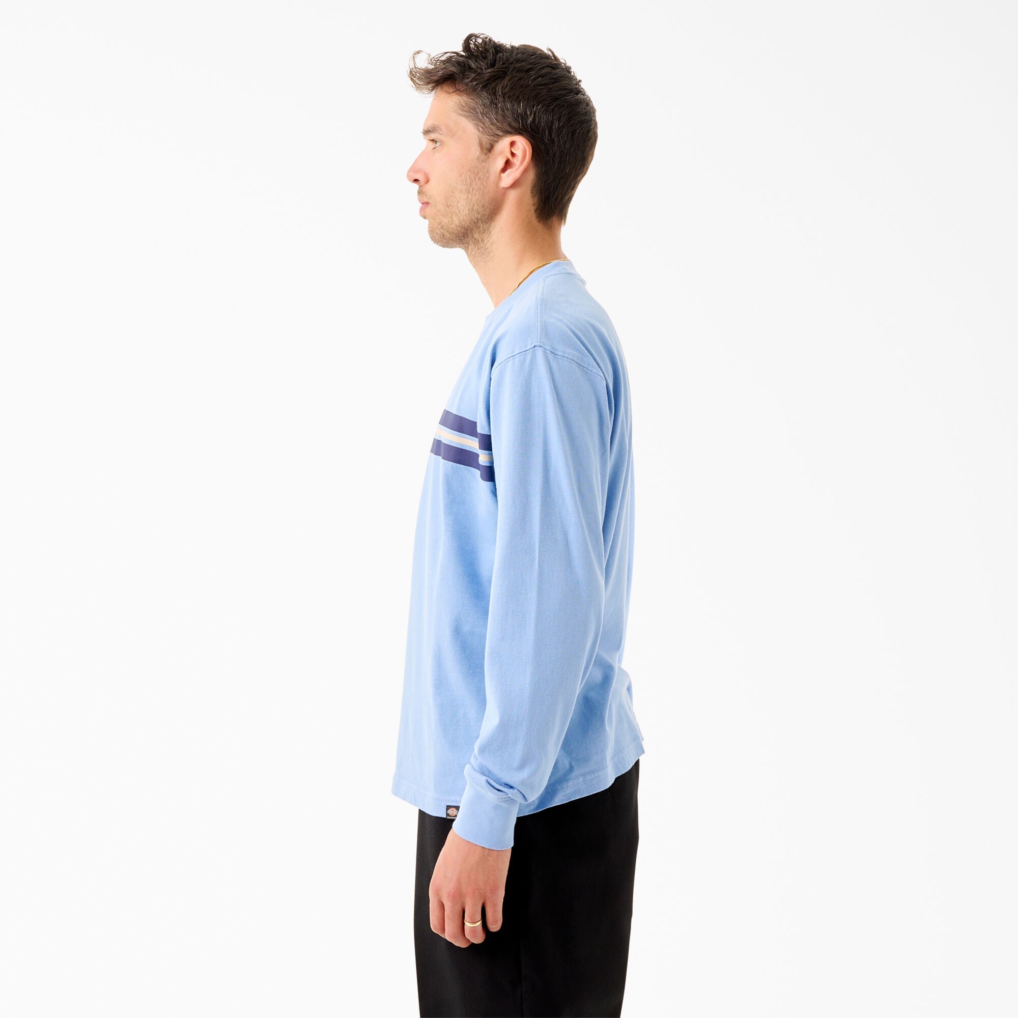 Dickies Tom Knox Long Sleeve T-Shirt - Blue