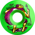 Bones OG Formula NEONderthal V4 Wide 52mm 100a Wheels - Green (Set of 4)
