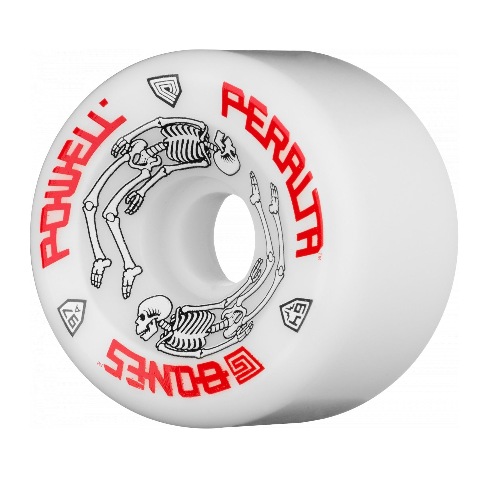 Powell Peralta Wheels G-Bones 64mm 97a - White (Set of 4)