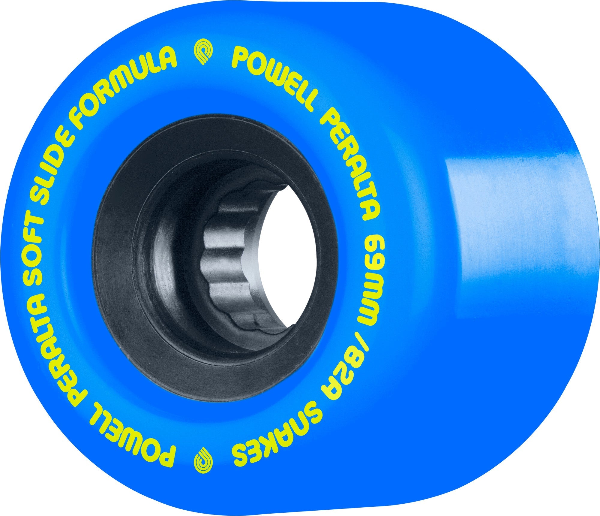 Powell Peralta Wheels Snakes 69mm 82a - Blue (Set of 4)