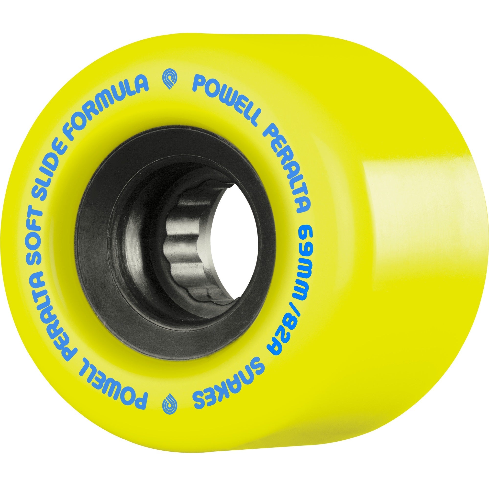 Powell Peralta Wheels Snakes 69mm 82a - Yellow (Set of 4)
