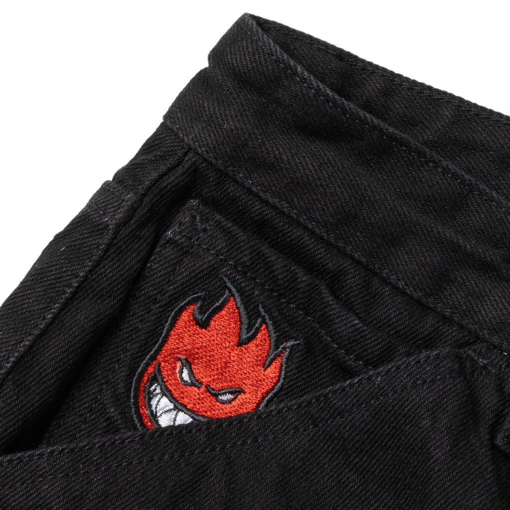 Spitfire Bighead Fill Black Denim Pants