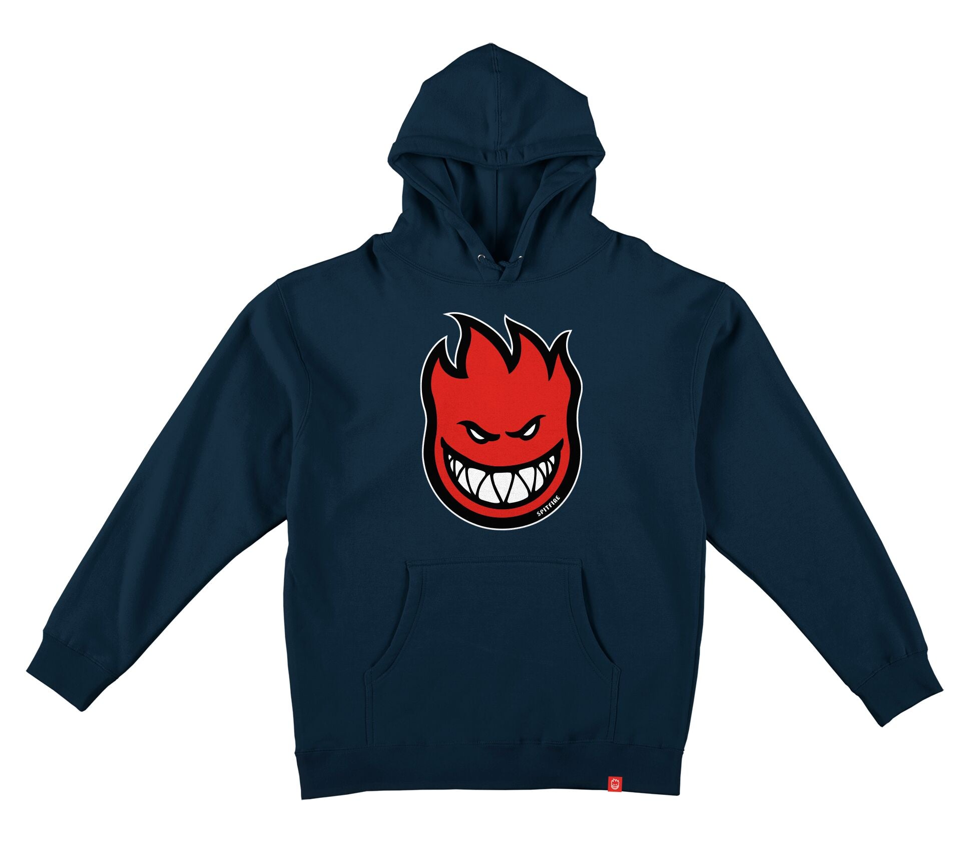 Spitfire Bighead Fill Navy Red Black White Hooded Sweatshirt