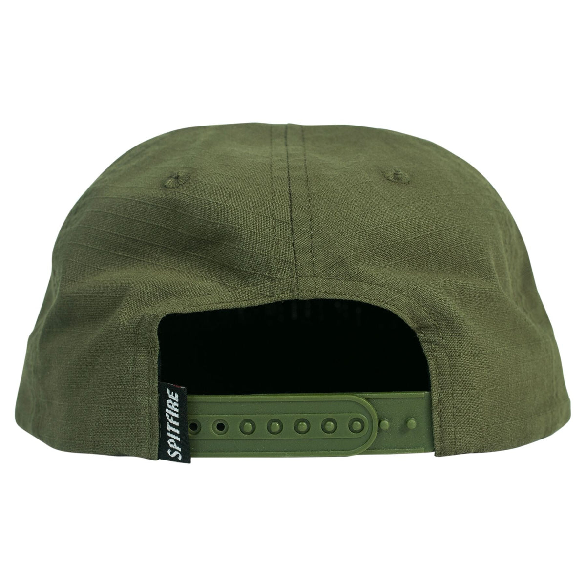 Spitfire Molotov Script Olive Snapback Hat