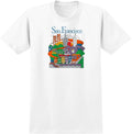 Real Travel White Multi S/s Shirt