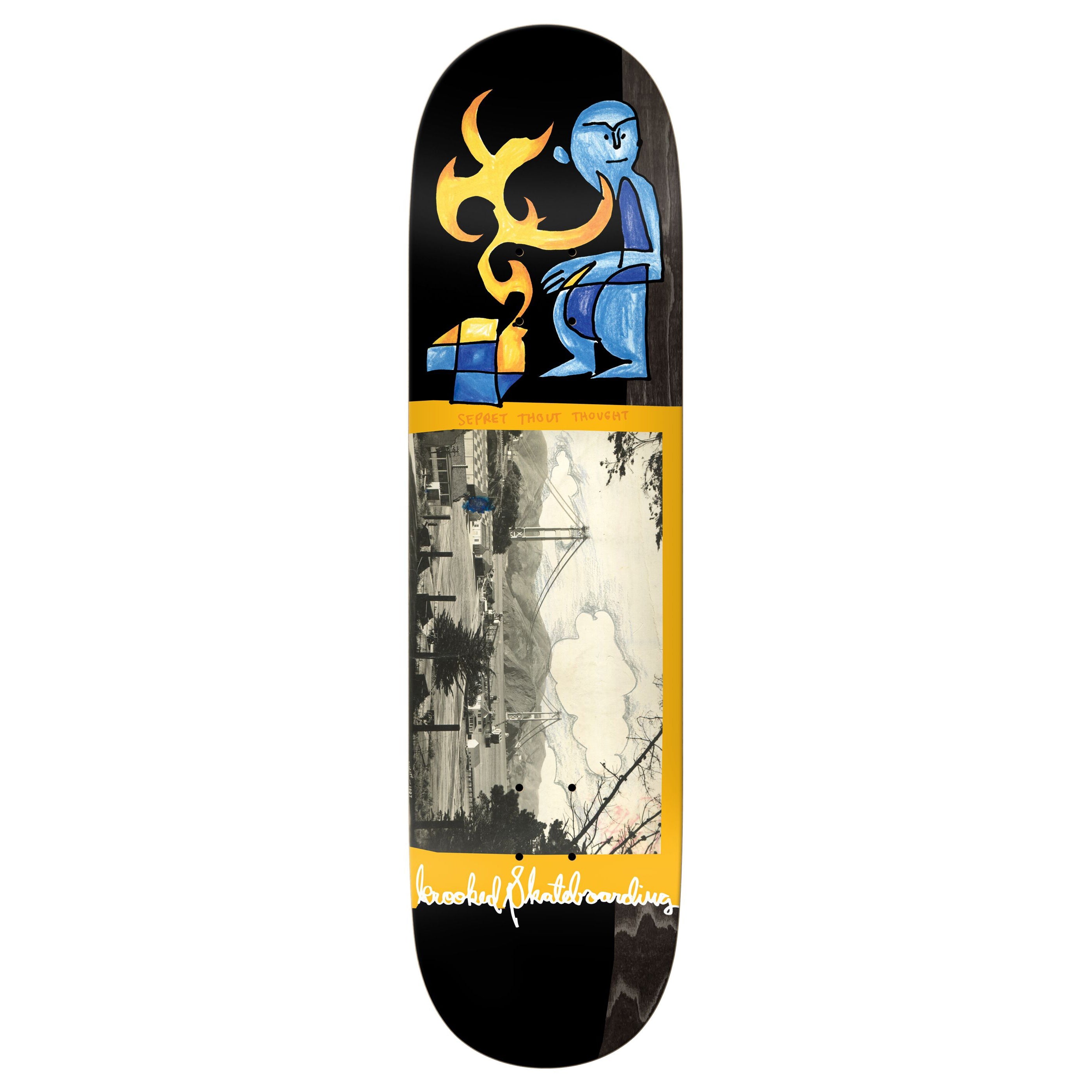 Krooked Cernicky Bridge - 8.5"  Skateboard Deck