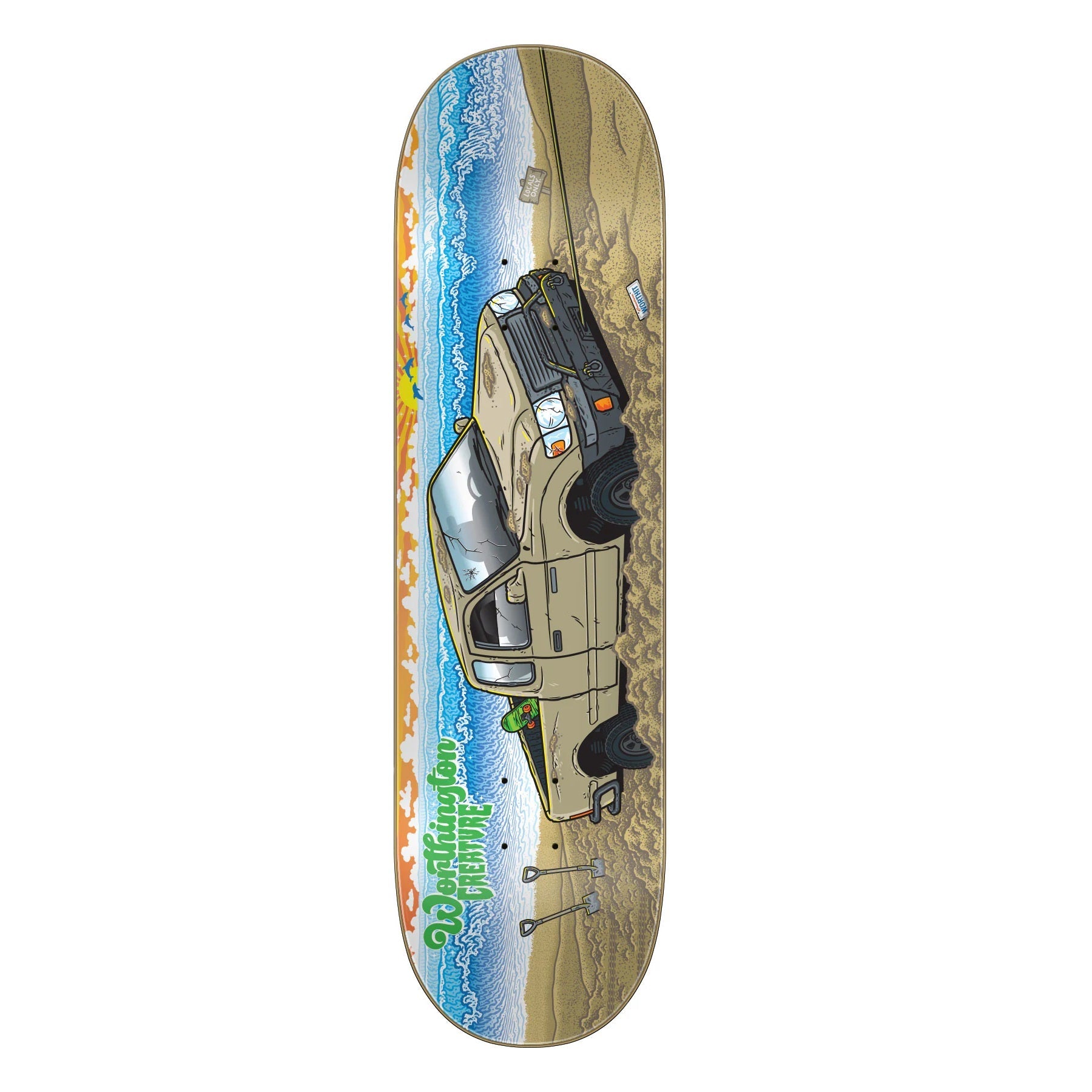 Creature Worthington Paradise VX Skateboard Deck - 8.6″