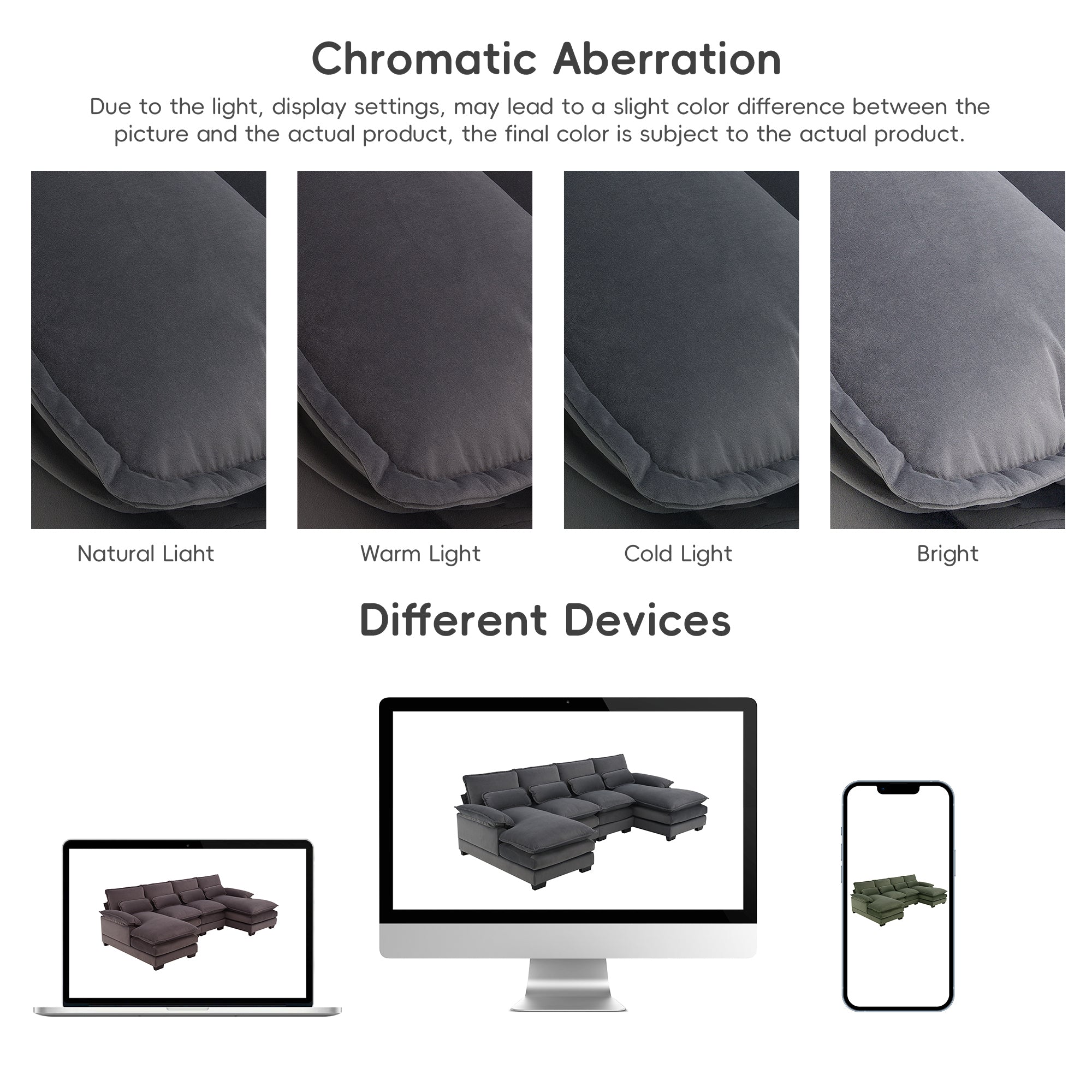 109.8*55.9' Modern U-shaped Sectional Sofa with Waist Pillows,6-seat Upholstered Symmetrical Sofa Furniture,Sleeper Sofa Couch with Chaise Lounge for Living Room,Apartment,5 Color