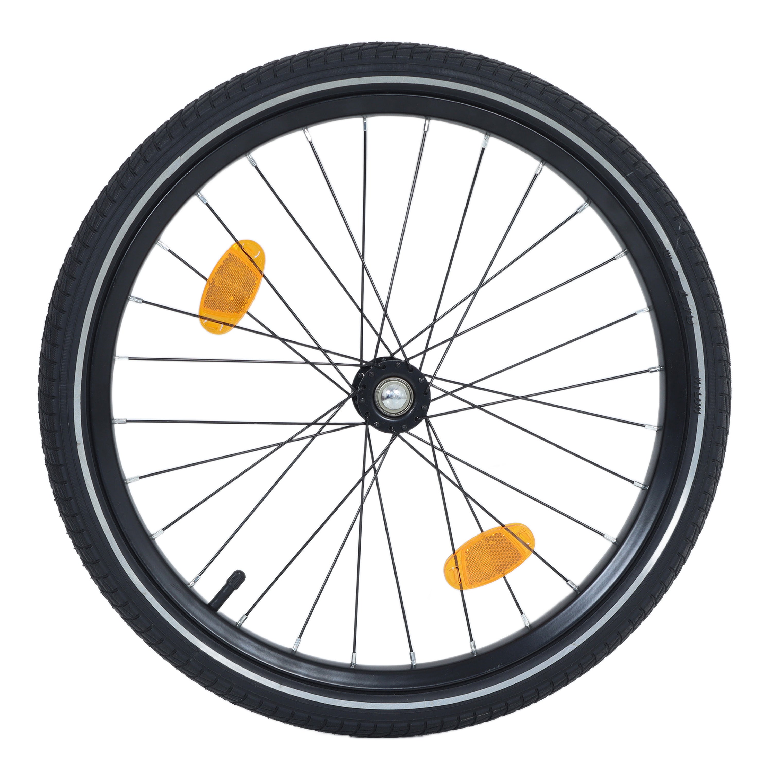 Large Folding Bike Trailer for Dogs – 66LB Capacity All-Terrain Pet Carrier, Durable Steel Frame for Cycling, Jogging, Camping & Outdoor Adventures, Blue-Gray