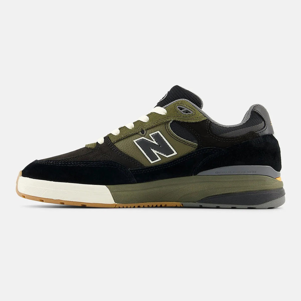 New Balance Shoes Numeric Andrew Reynolds 933 - Black/Dark Olive