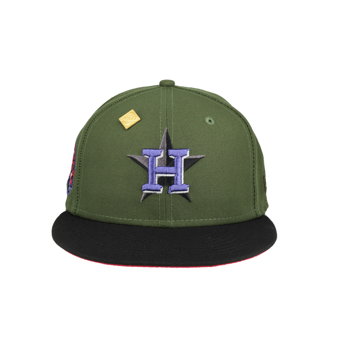 Houston Astros 45th Anniversary Patch Fitted Hat