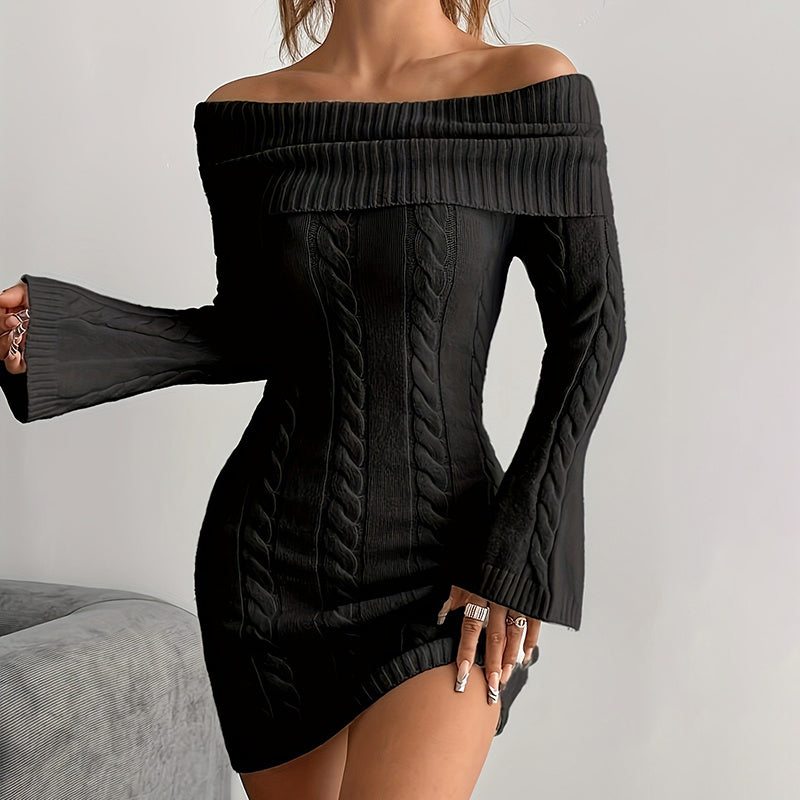 Women’s Off Shoulder Bodycon Dress