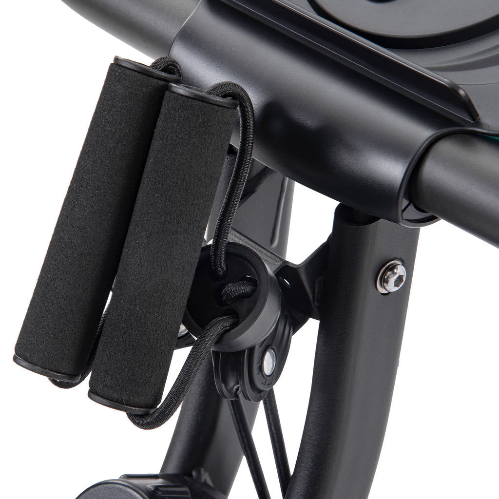 Exercise Bike,Workout Bikes for Home,Folding Stationary Bikes for Home with 16-Level Magnetic Resistance, 300LBS Capacity X-Bike Indoor Exercise Equipment with Heart Rate Sensor & LCD Monitor