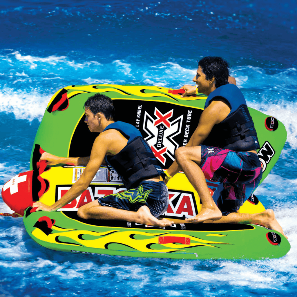 WOW Watersports Big Bazooka 4 Person Towable w Optional Steering Capability