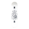 Shorty's Chad Muska Family Crest White Black 7.5" Skateboard Deck