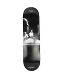 The Vacation David Clark Gone Fishing' Black White Size 8.25" Vintage NOS Deck