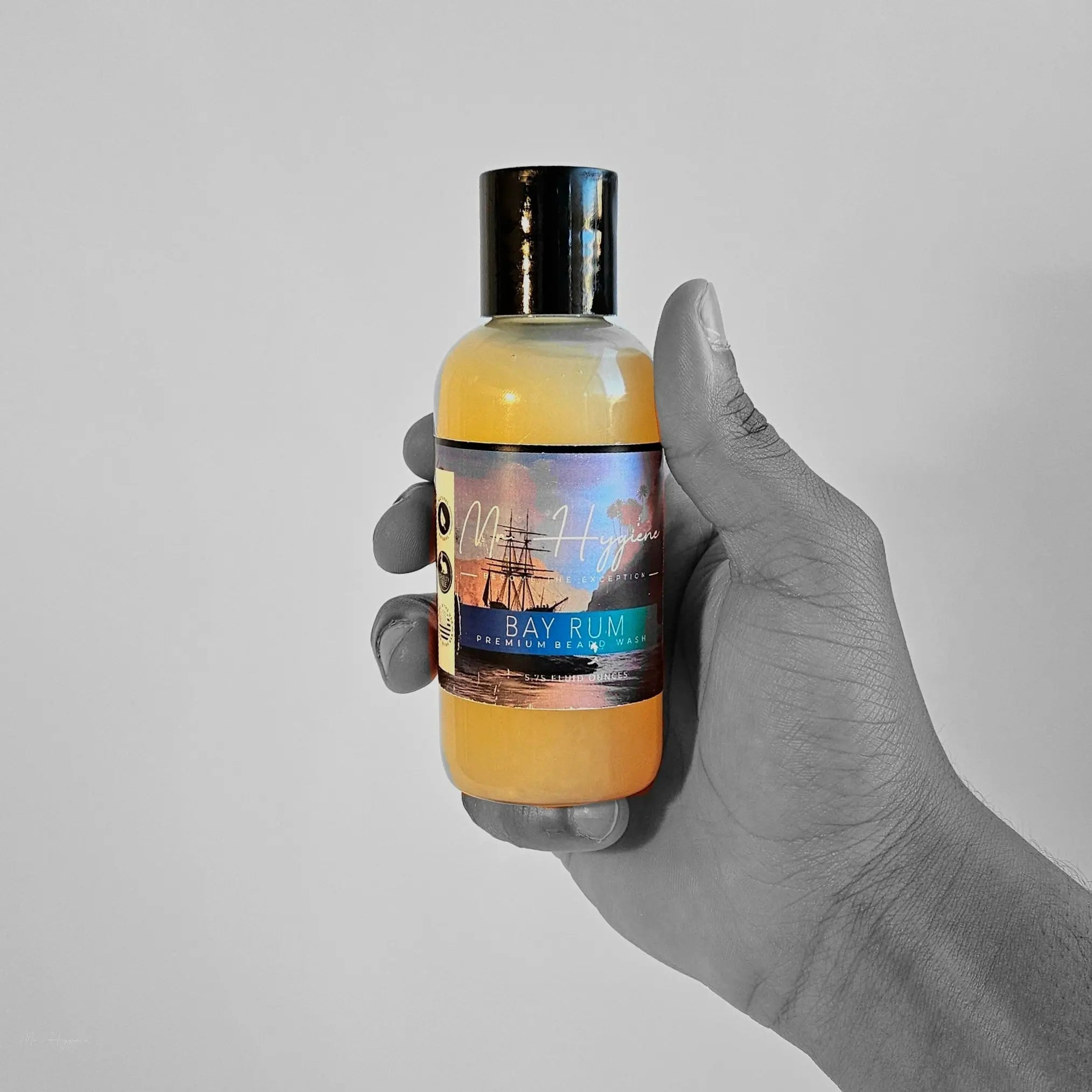 Bay Rum Beard Wash – Bold Scent, Clean Beard Routine