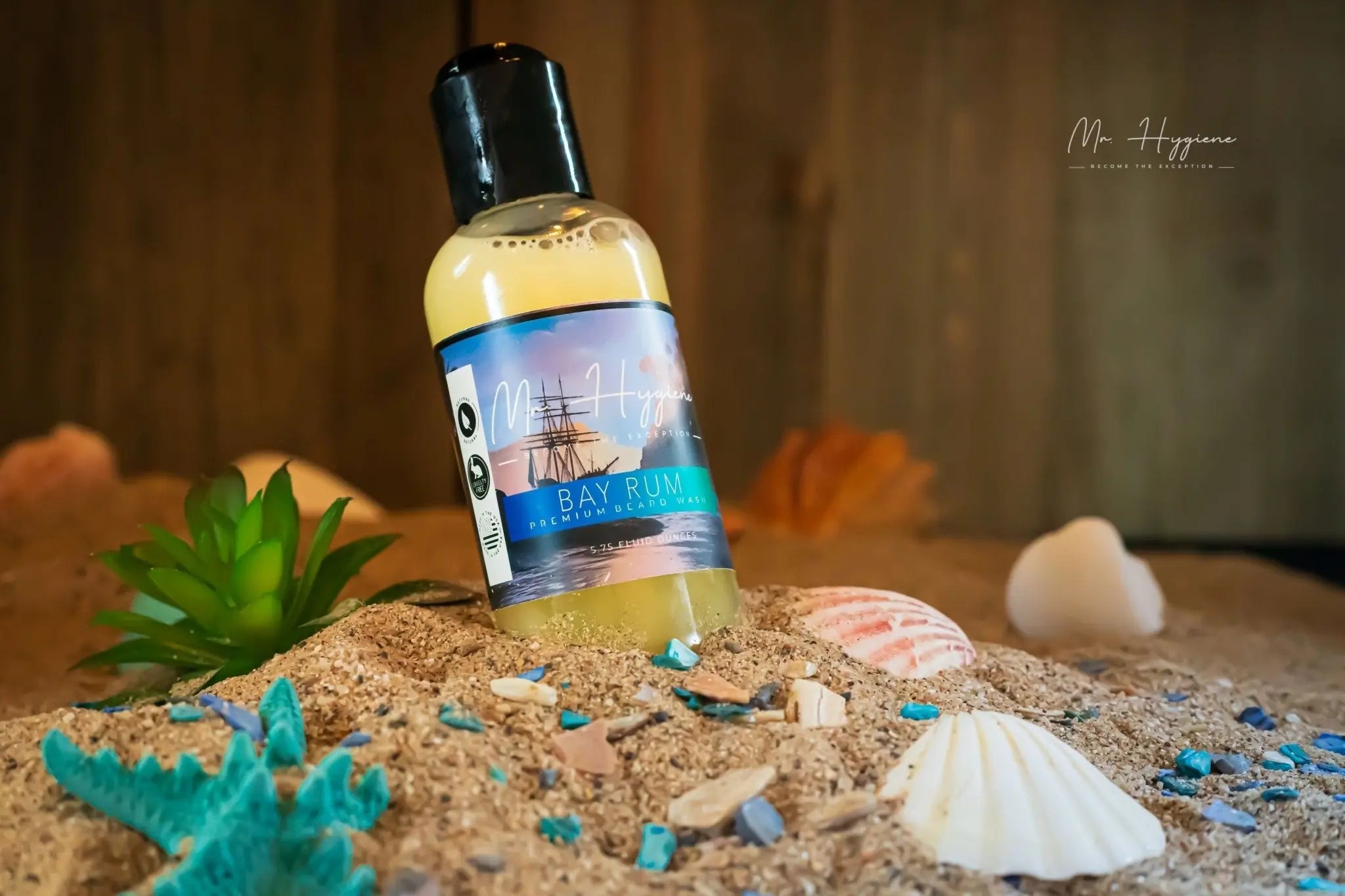 Bay Rum Beard Wash – Bold Scent, Clean Beard Routine