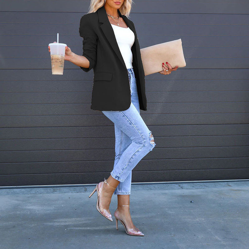 Women’s Open‑Front Casual Blazer