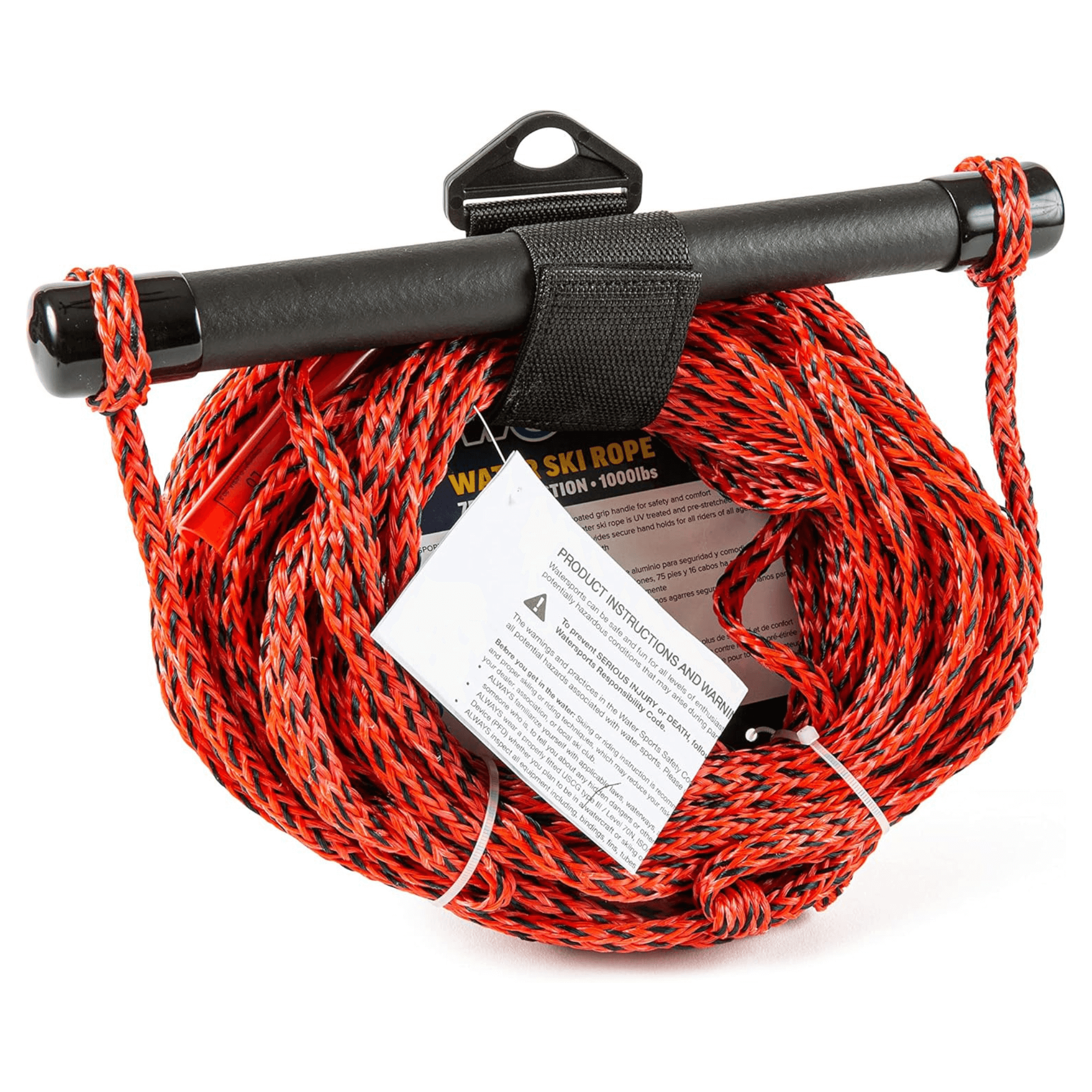 WOW Watersports 75ft 2-Section UV Treated Water Ski Rope