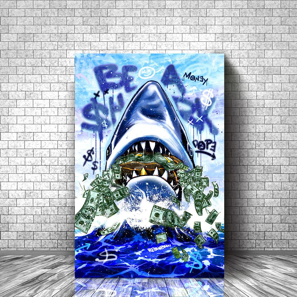 BE A SHARK