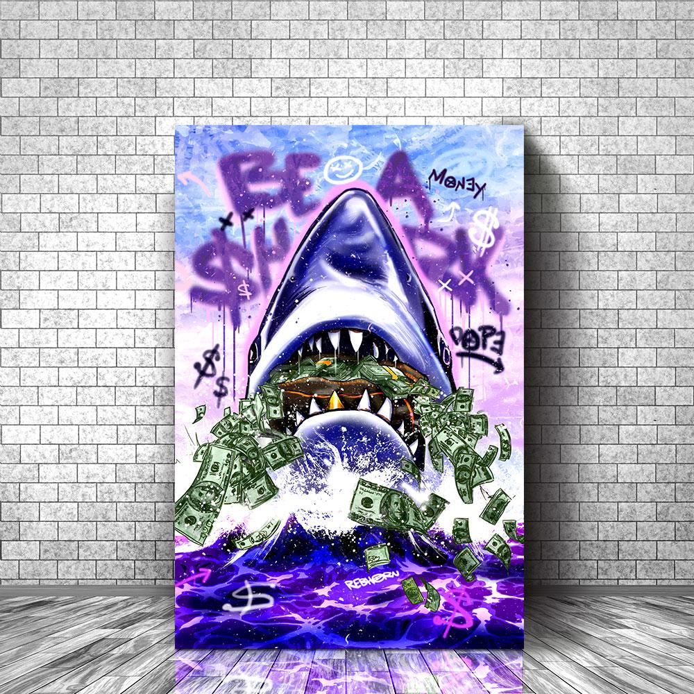 BE A SHARK