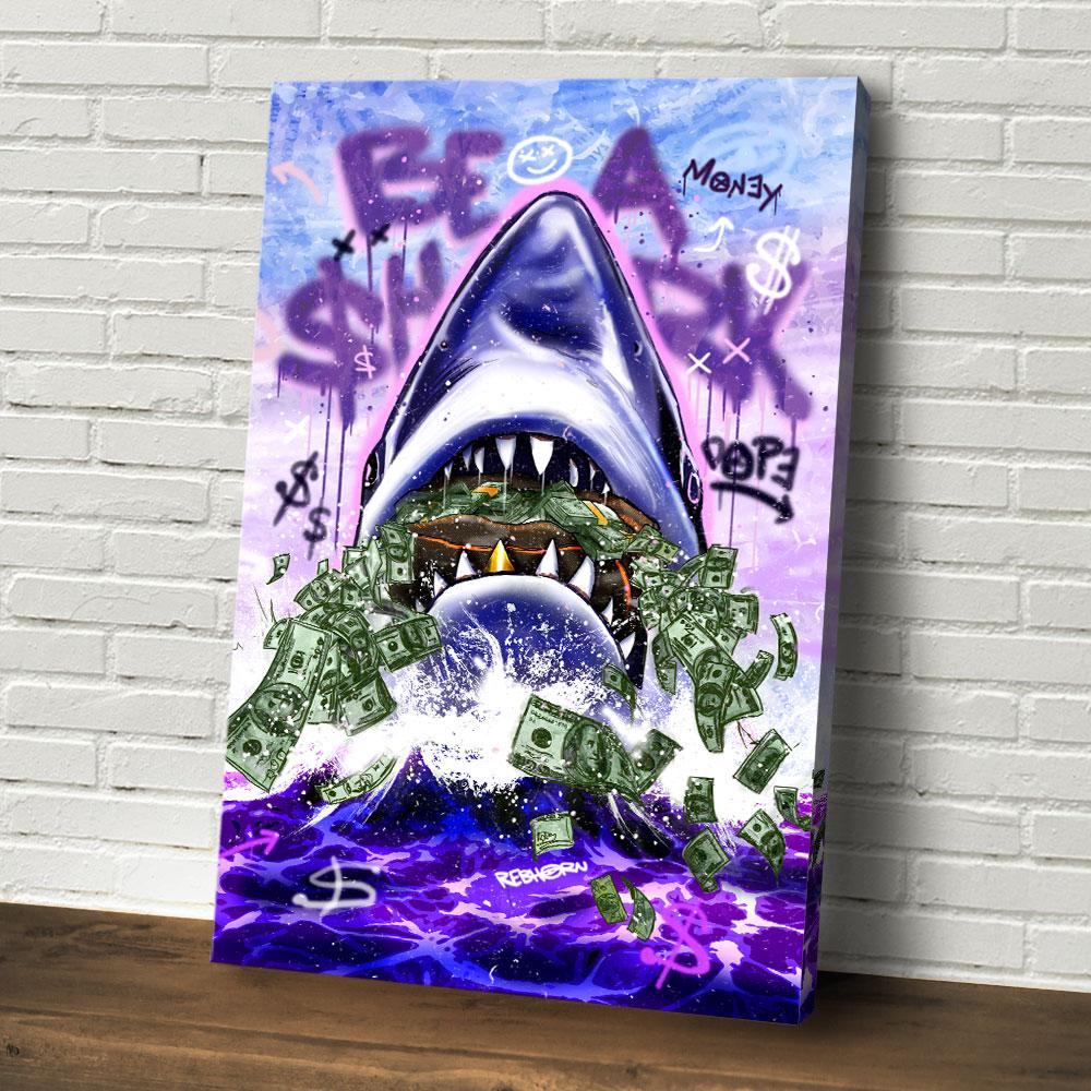 BE A SHARK