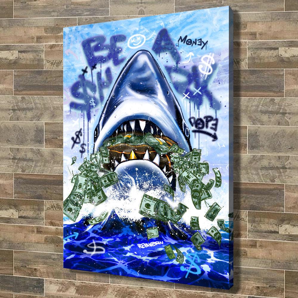 BE A SHARK