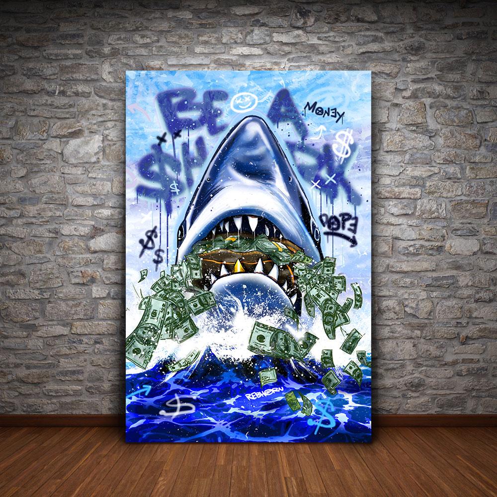 BE A SHARK