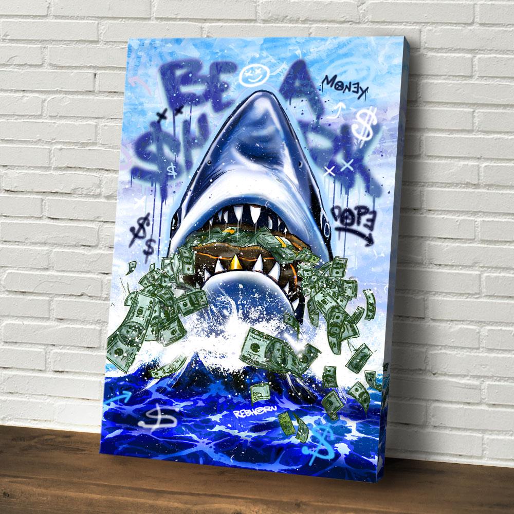 BE A SHARK