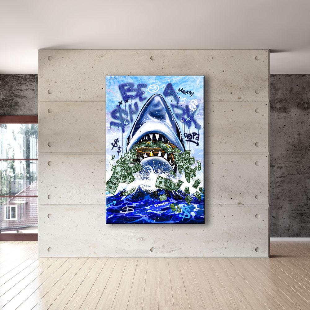 BE A SHARK