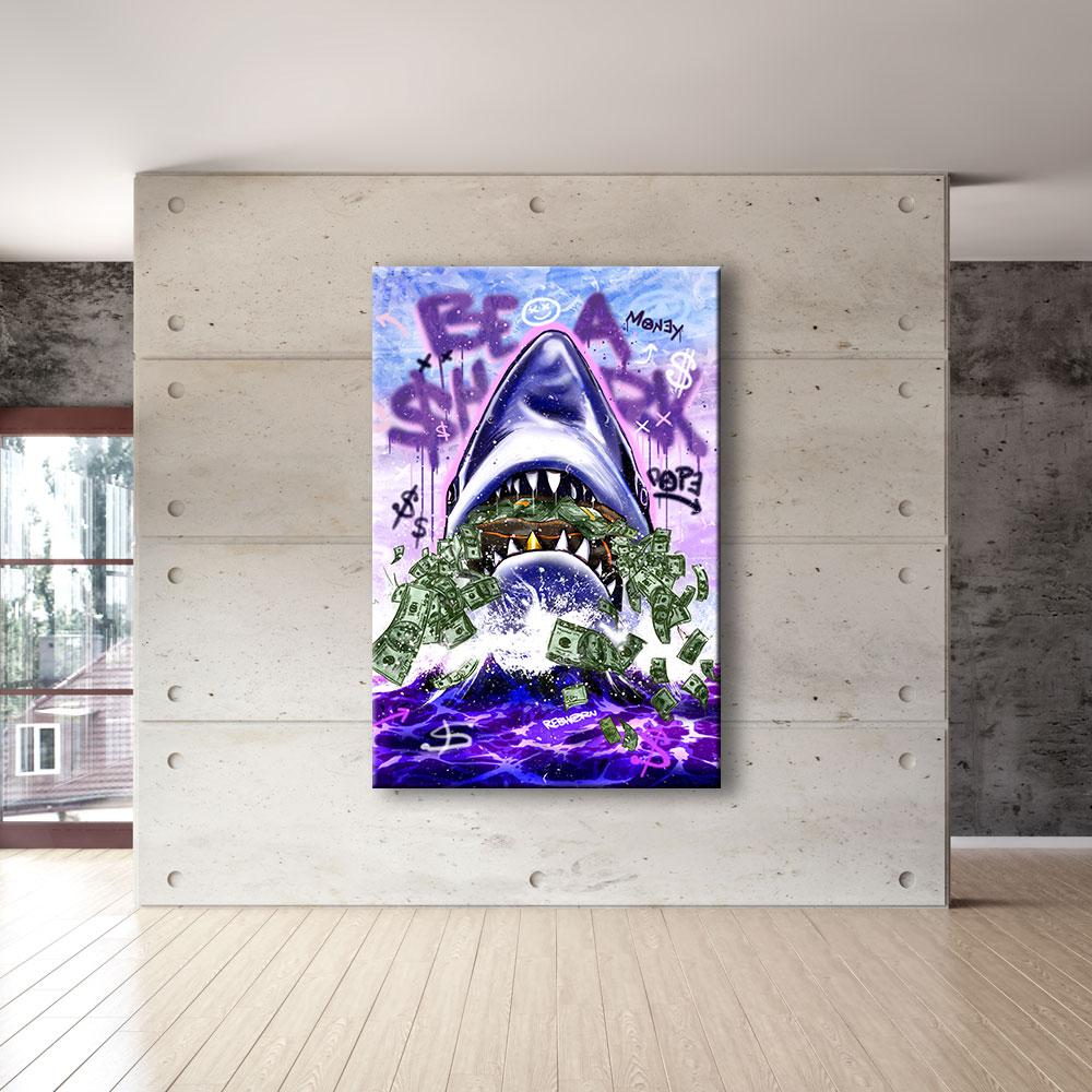 BE A SHARK