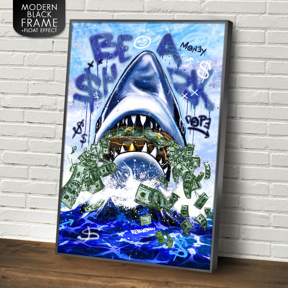 BE A SHARK