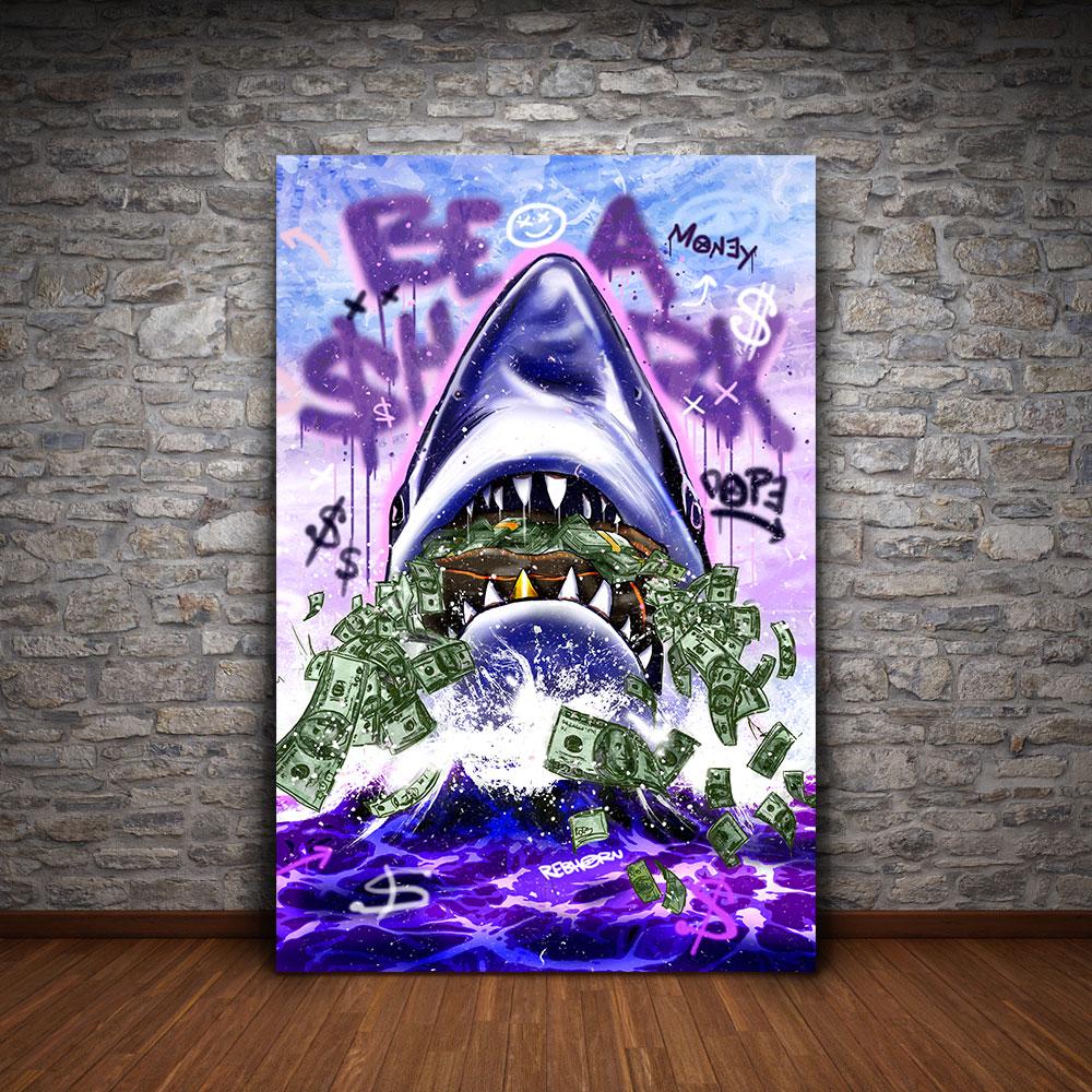 BE A SHARK