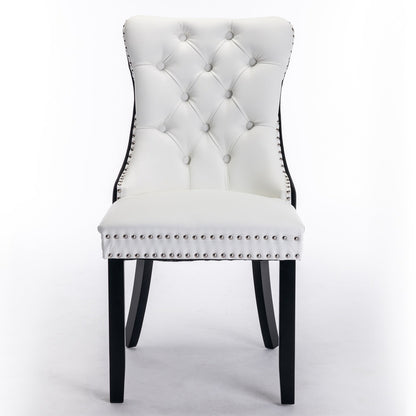 LuneluX_Home – Royal Banquet Chairs (Tufted Velvet, 2 pcs)