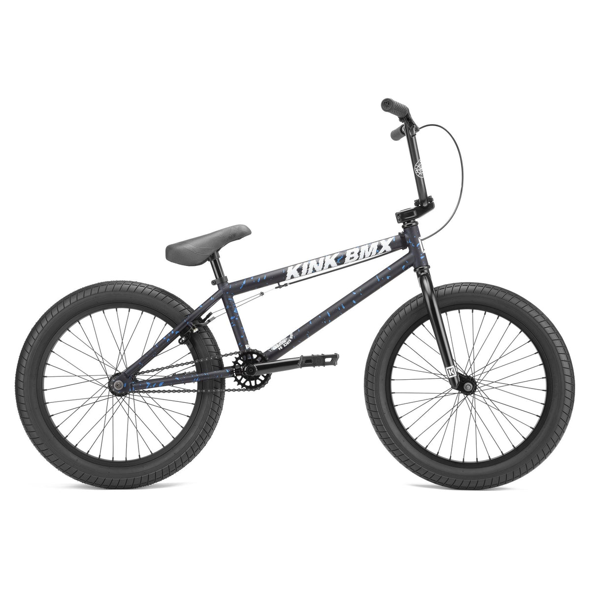 Kink 2022 Curb Complete BMX Bike - Matte Blood Blue