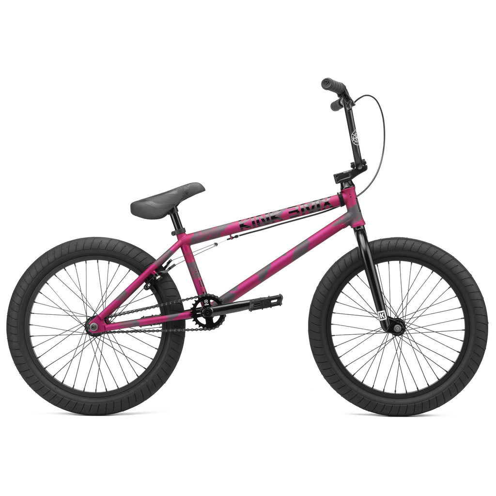 Kink 2023 Launch Complete BMX Bike - Matte Cosmos Magenta