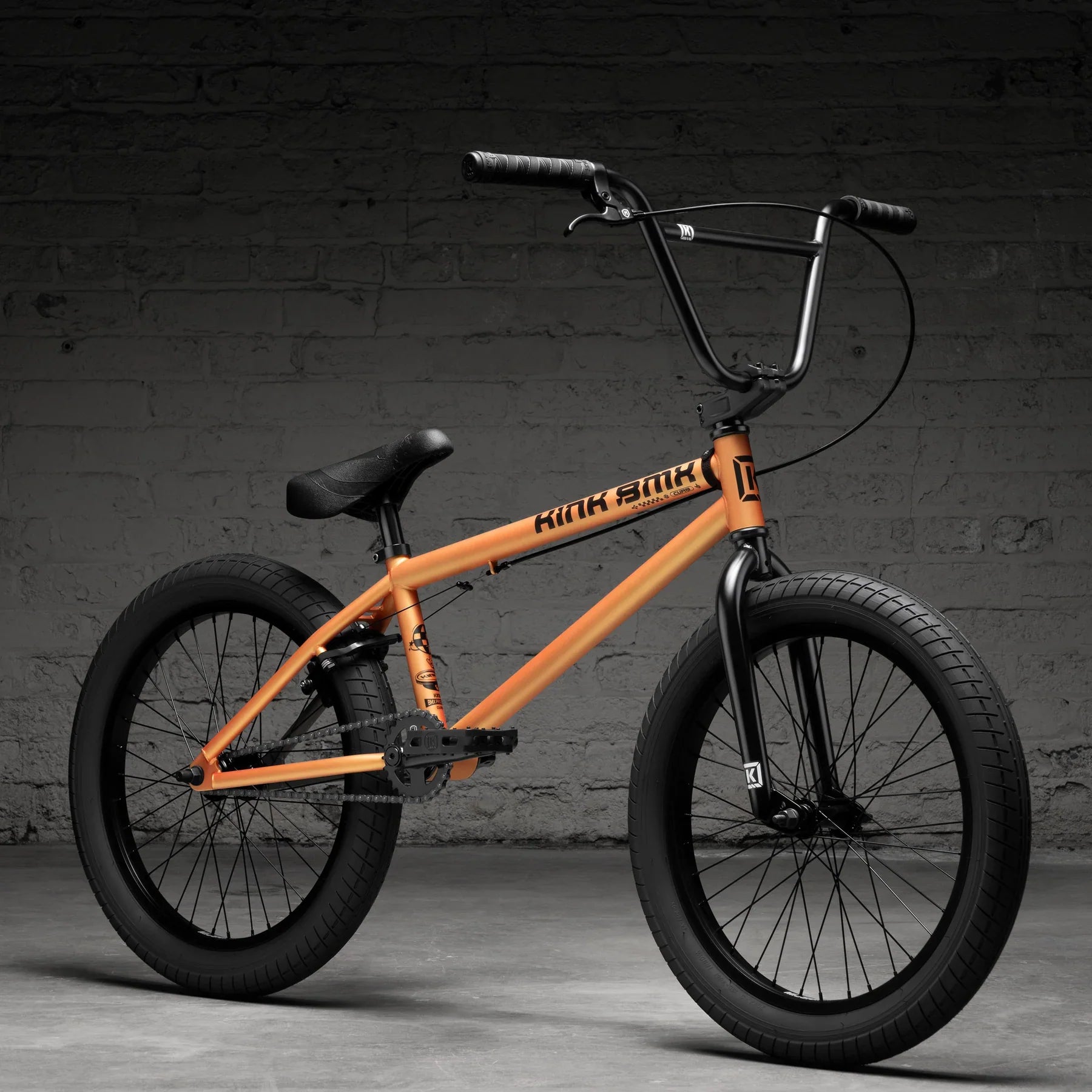 Kink 2026 Curb Complete BMX Bike - Sunkist Orange